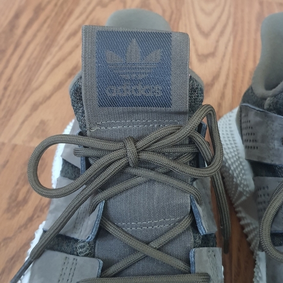 Gs Adidas Shoes Mens 9 Prophere Olive Green Sneakers - Picture 9 of 16